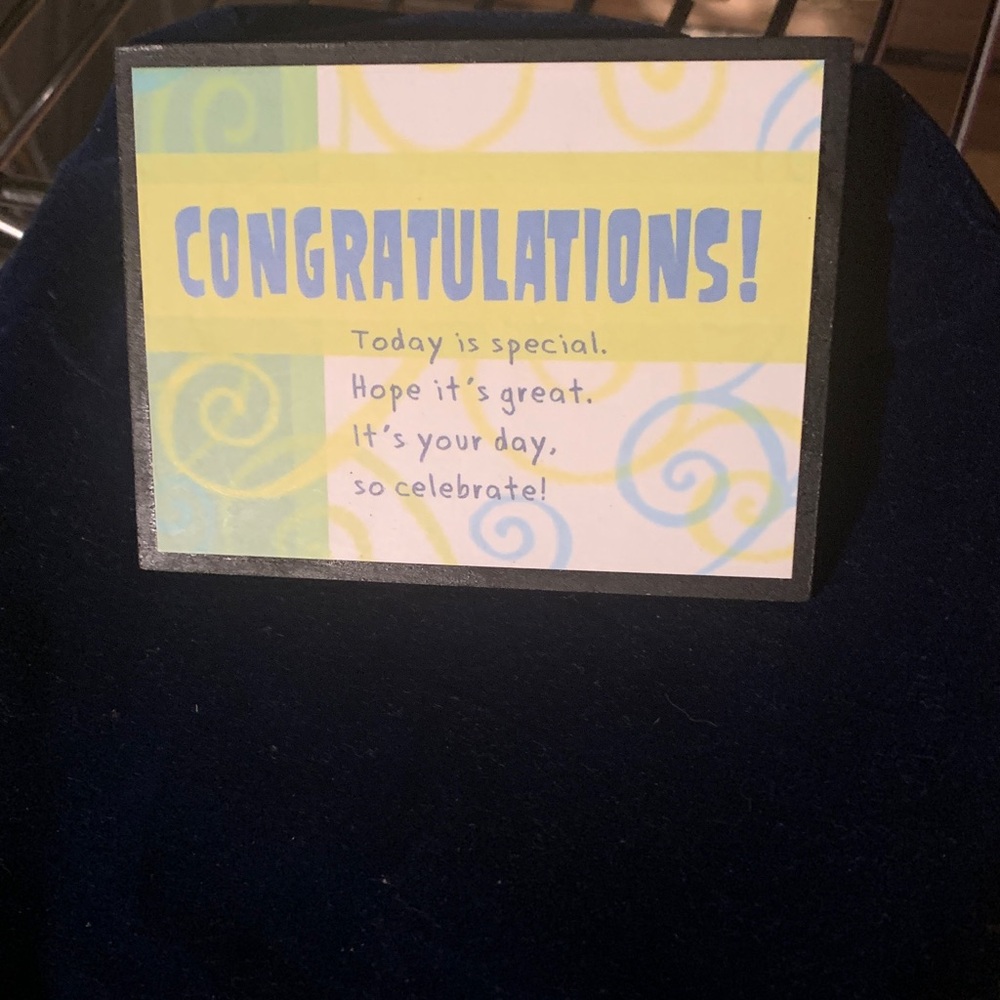 🧲 Russ Congratulations Message on Magnet